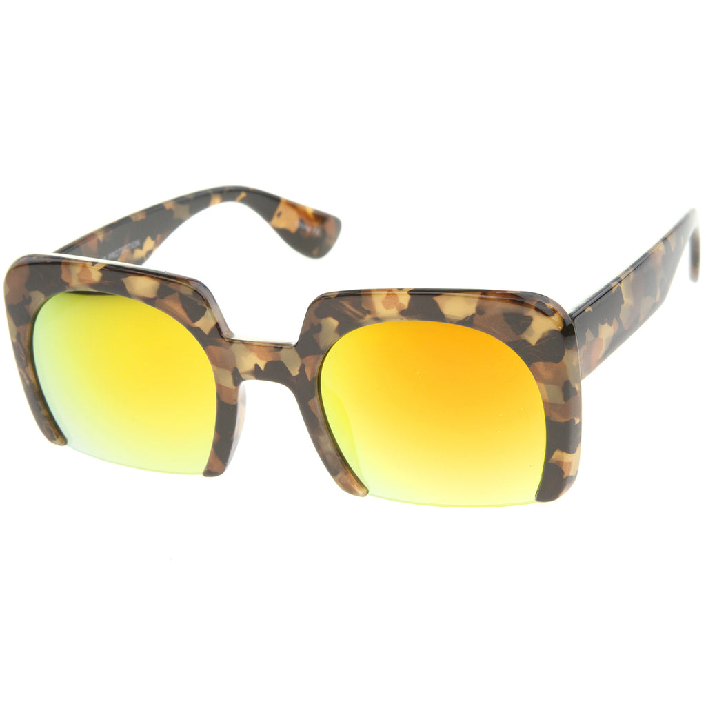 Yellow Tortoise / Orange Mirror