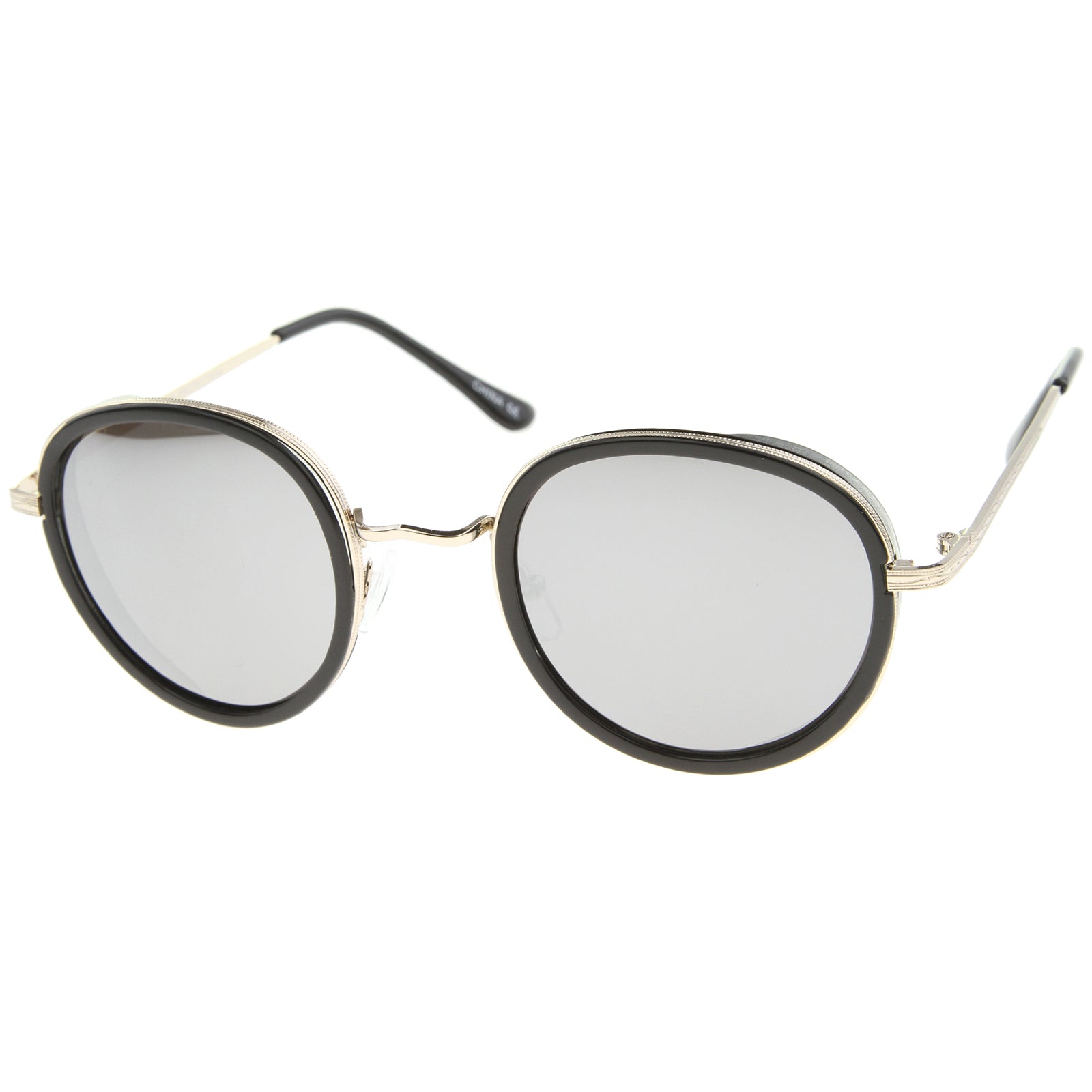 Matte Black-Gold / Silver Mirror