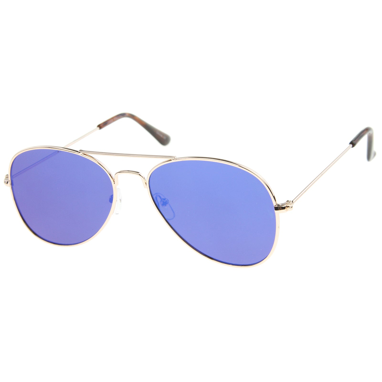 Gold / Blue Mirror