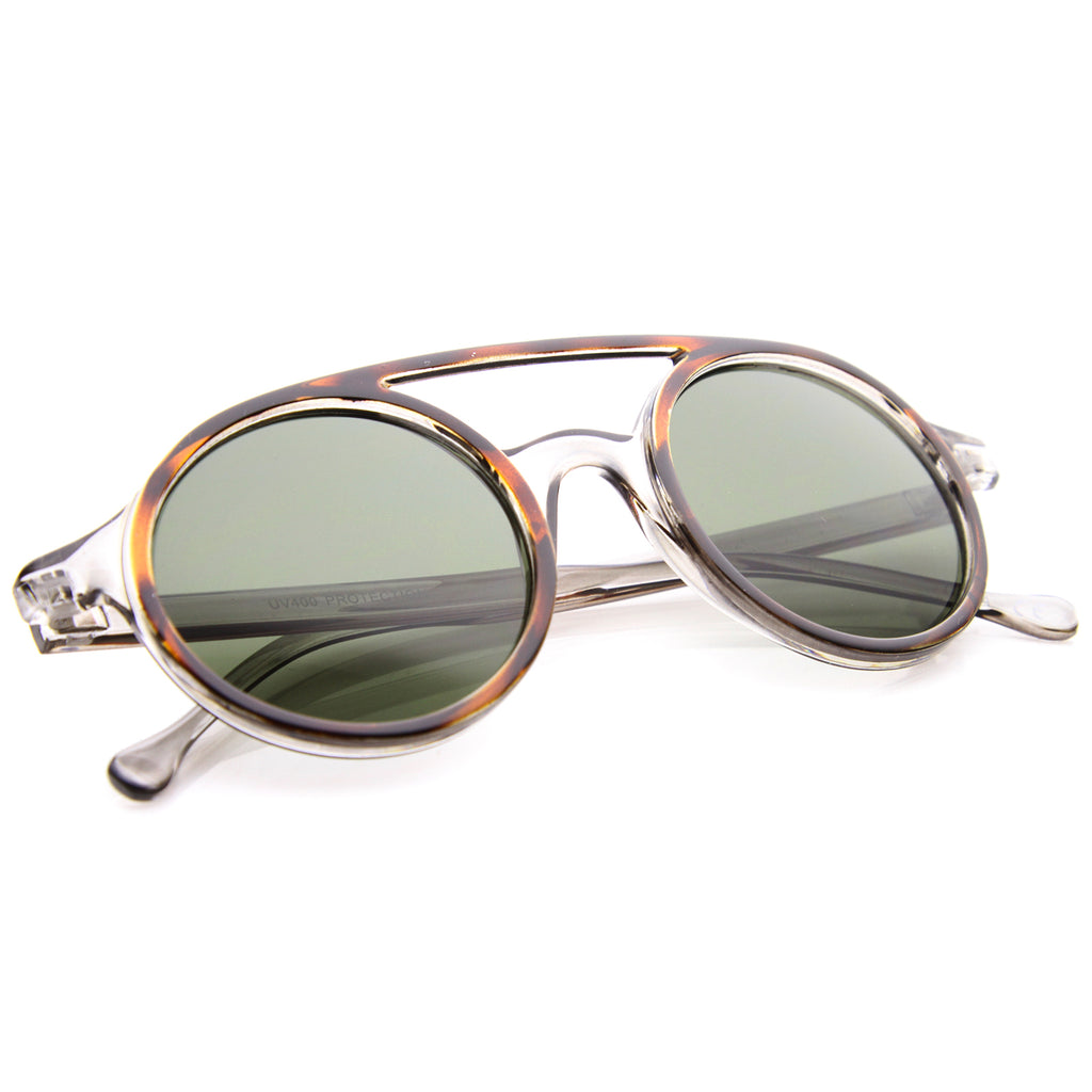 Tortoise Clear-Grey / Green