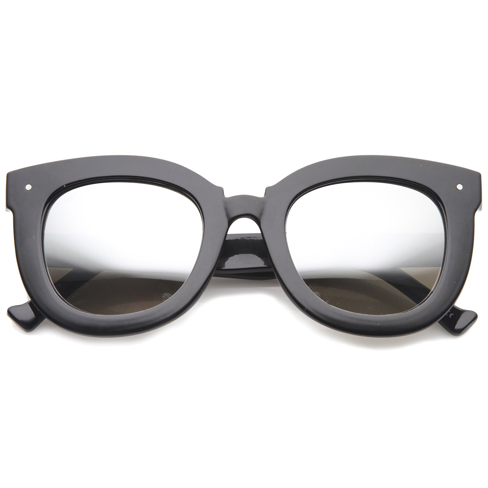 Shiny Black / Silver Mirror