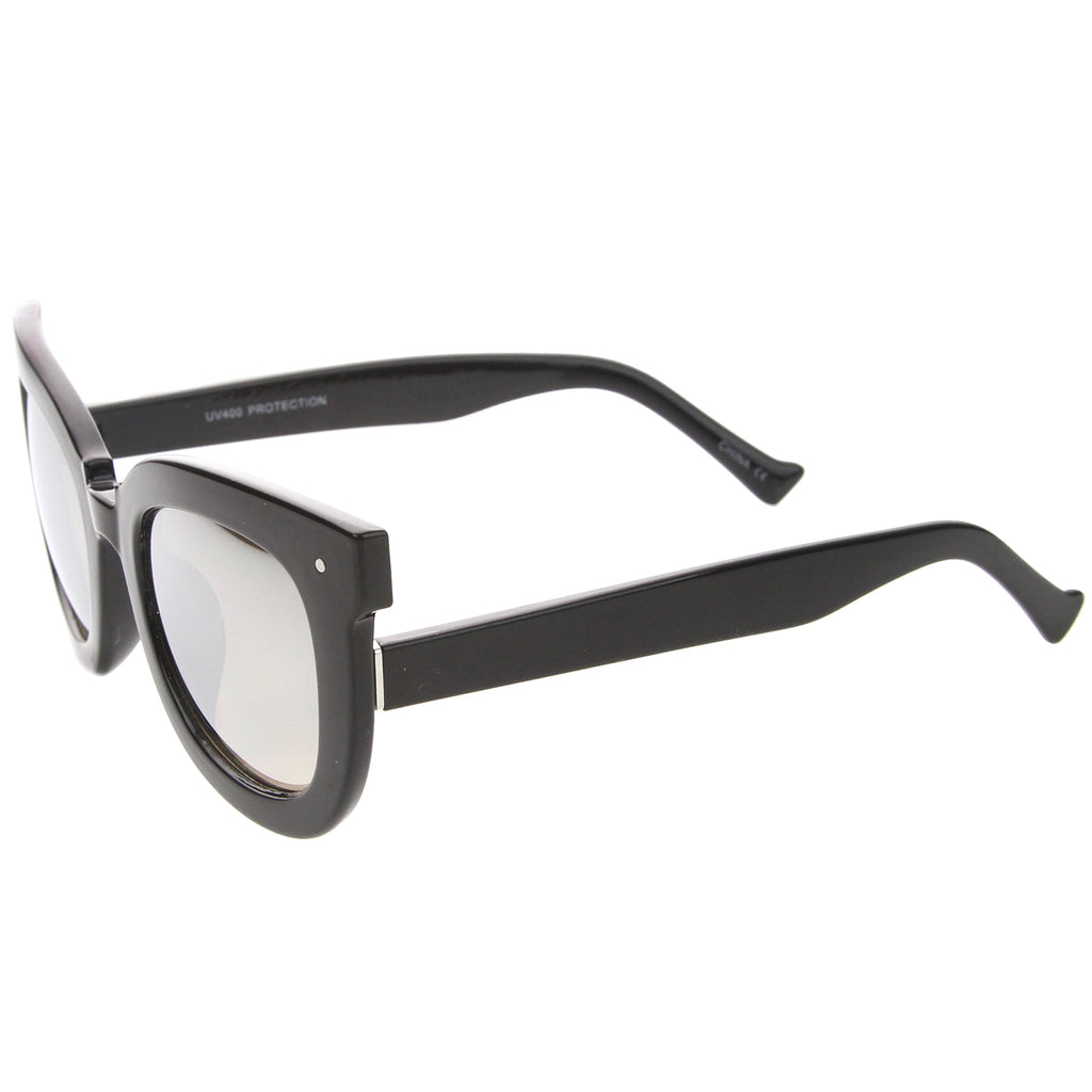 Shiny Black / Silver Mirror