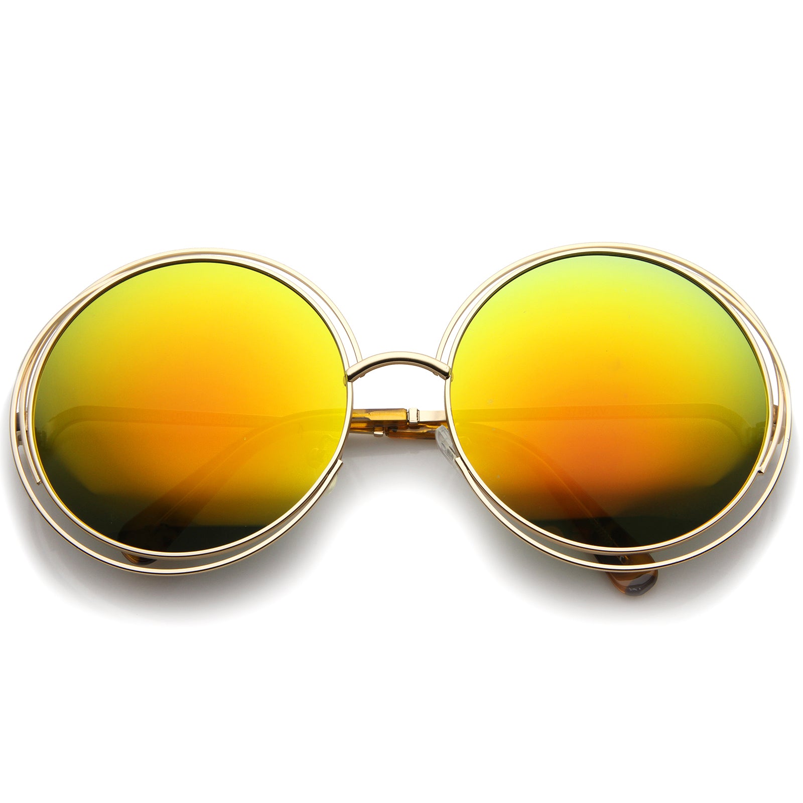 Gold / Orange Mirror