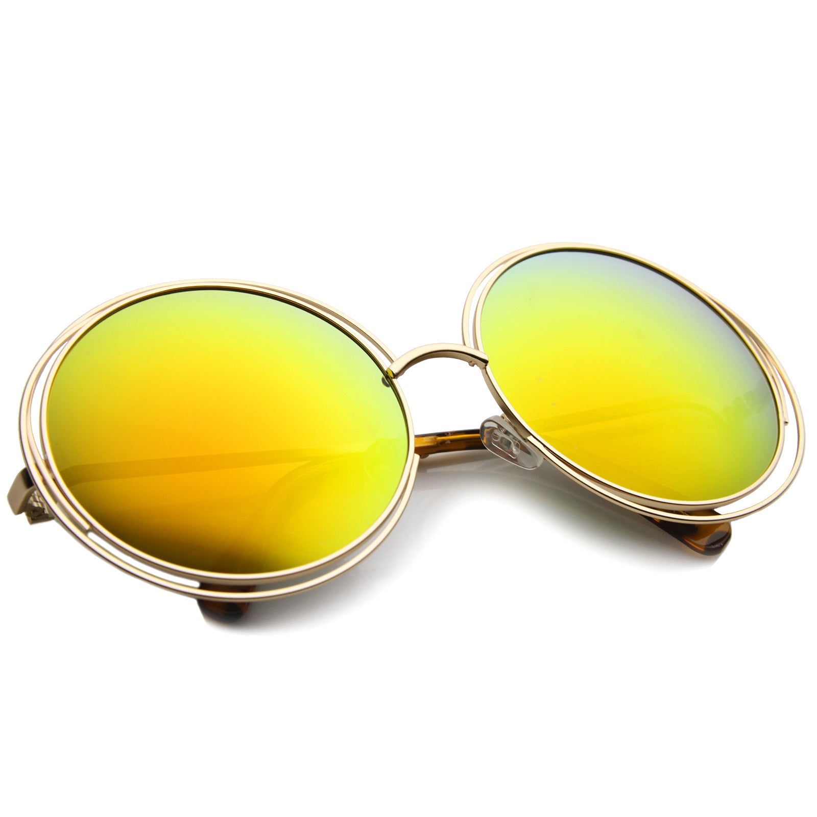 Gold / Orange Mirror