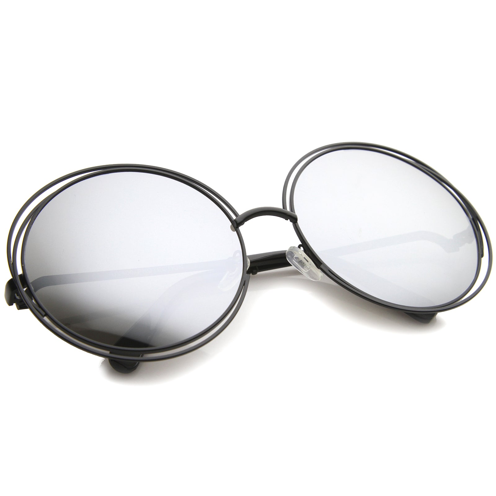 Black / Silver Mirror