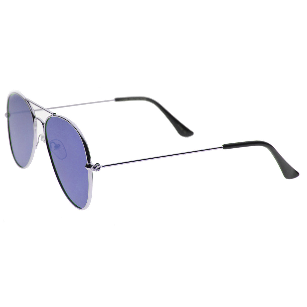 Silver / Blue