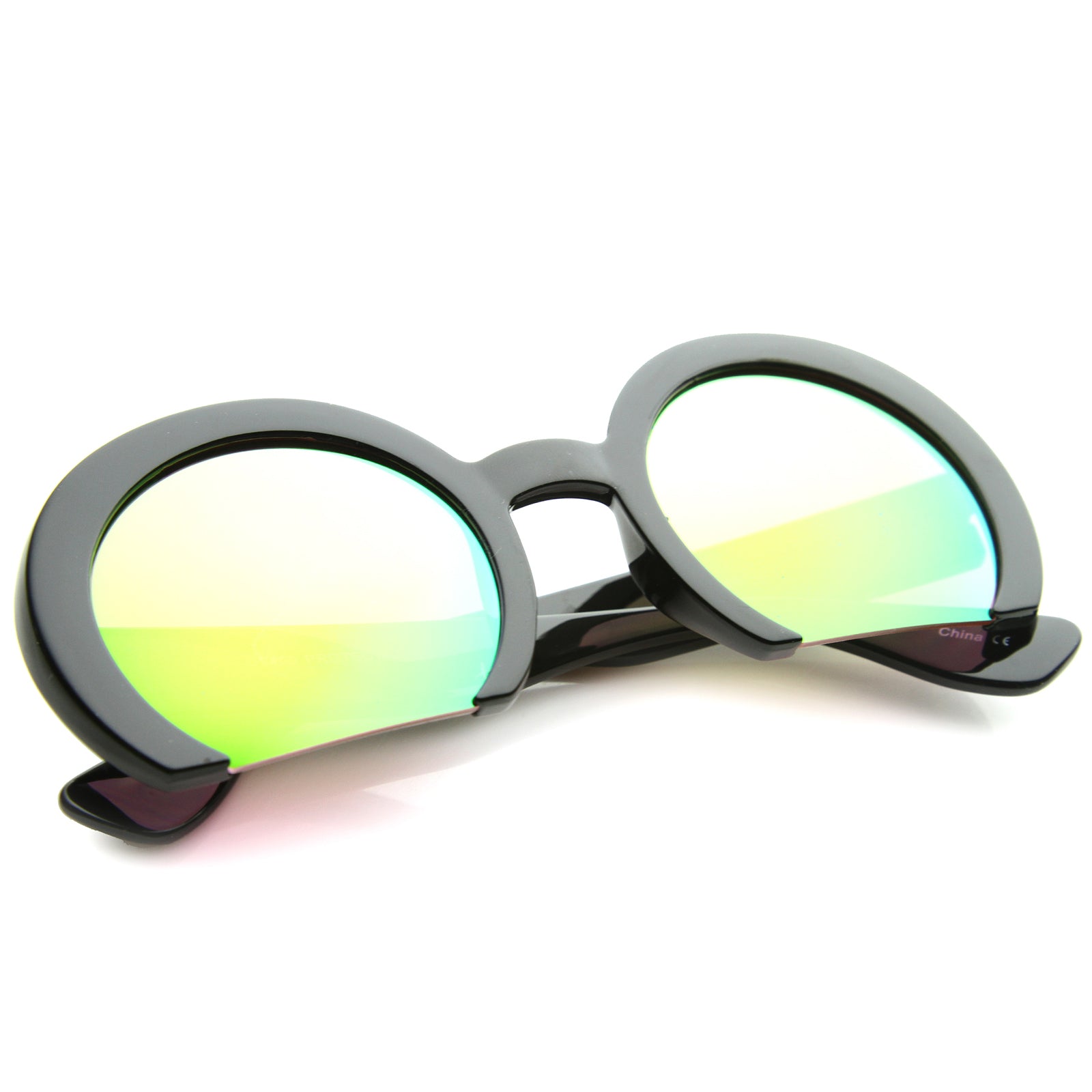Shiny Black / Orange Mirror