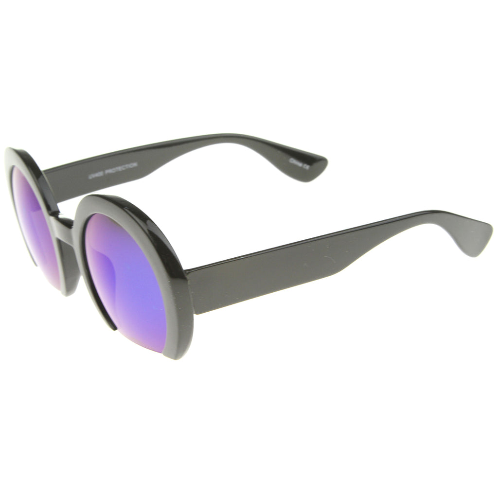 Shiny Black / Blue Mirror