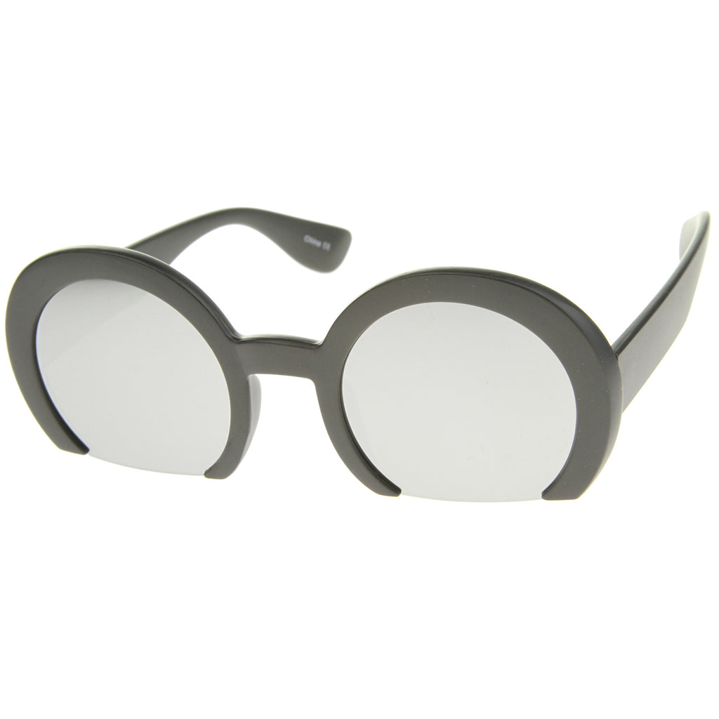 Matte Black / Silver Mirror
