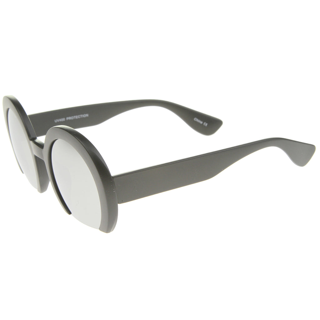 Matte Black / Silver Mirror