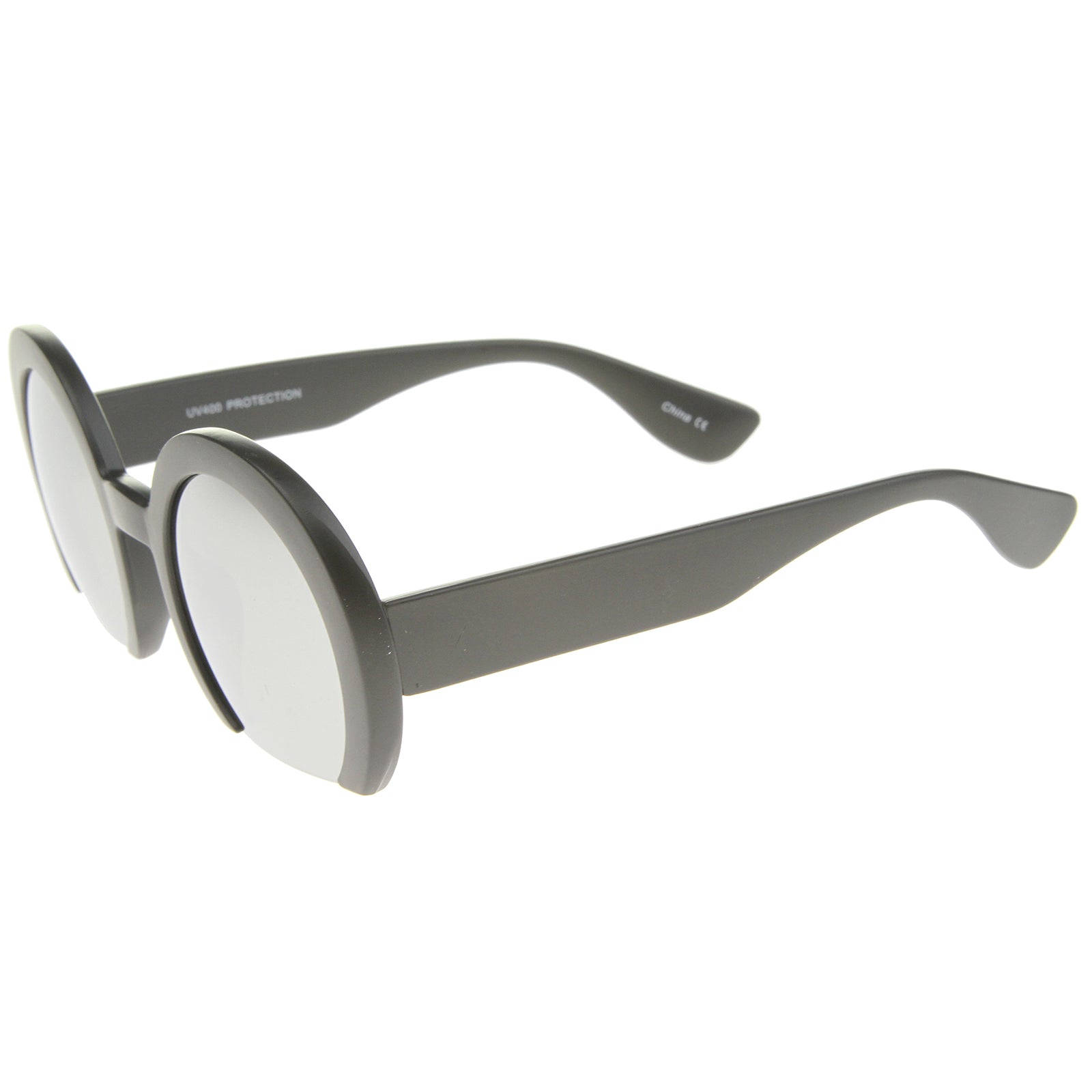 Matte Black / Silver Mirror