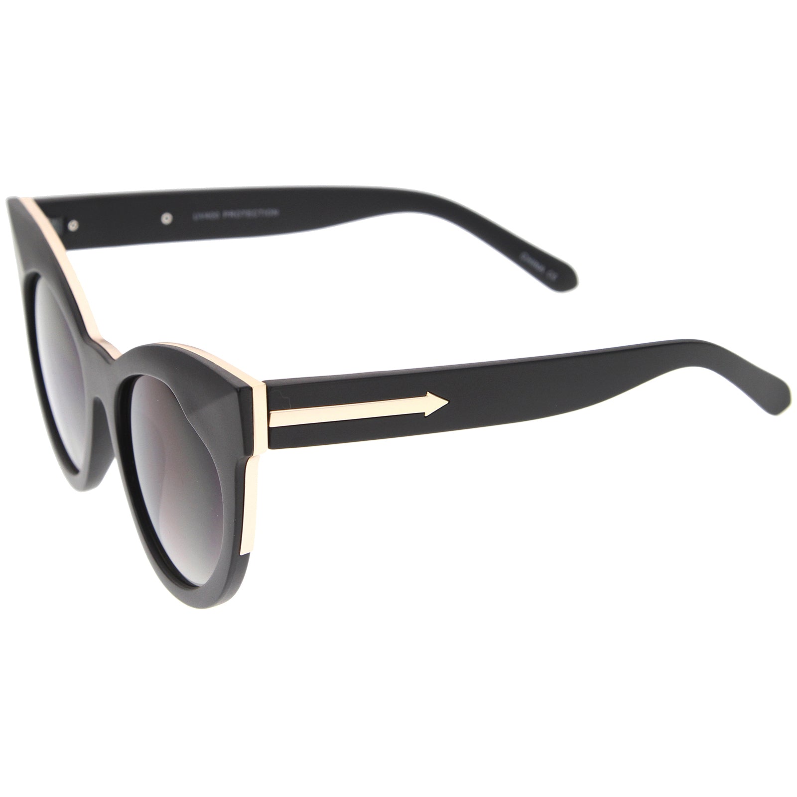Shiny Black-Gold / Smoke