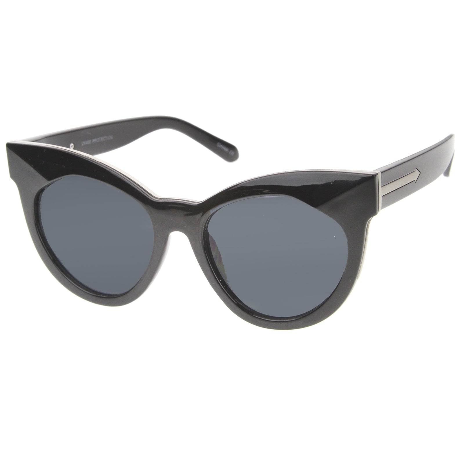Shiny Black-Silver / Smoke