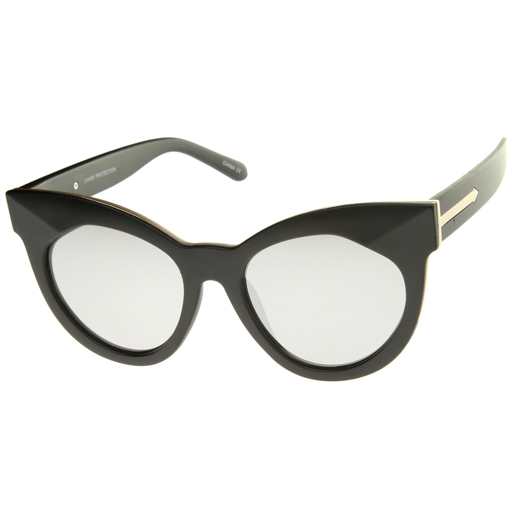 Black / Silver Mirror