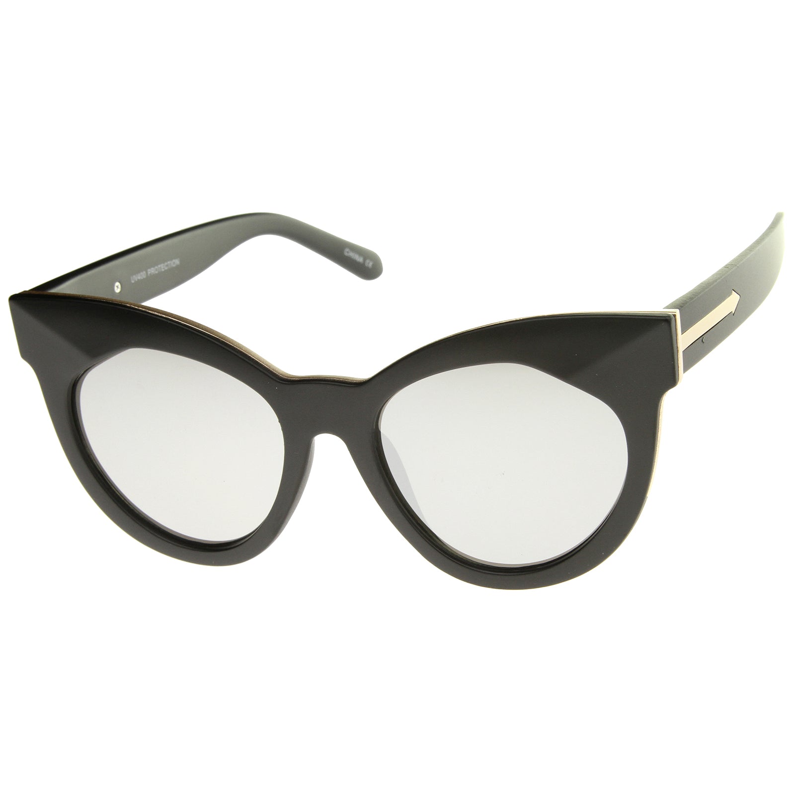 Black / Silver Mirror