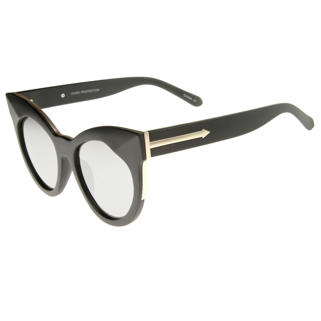 Black / Silver Mirror