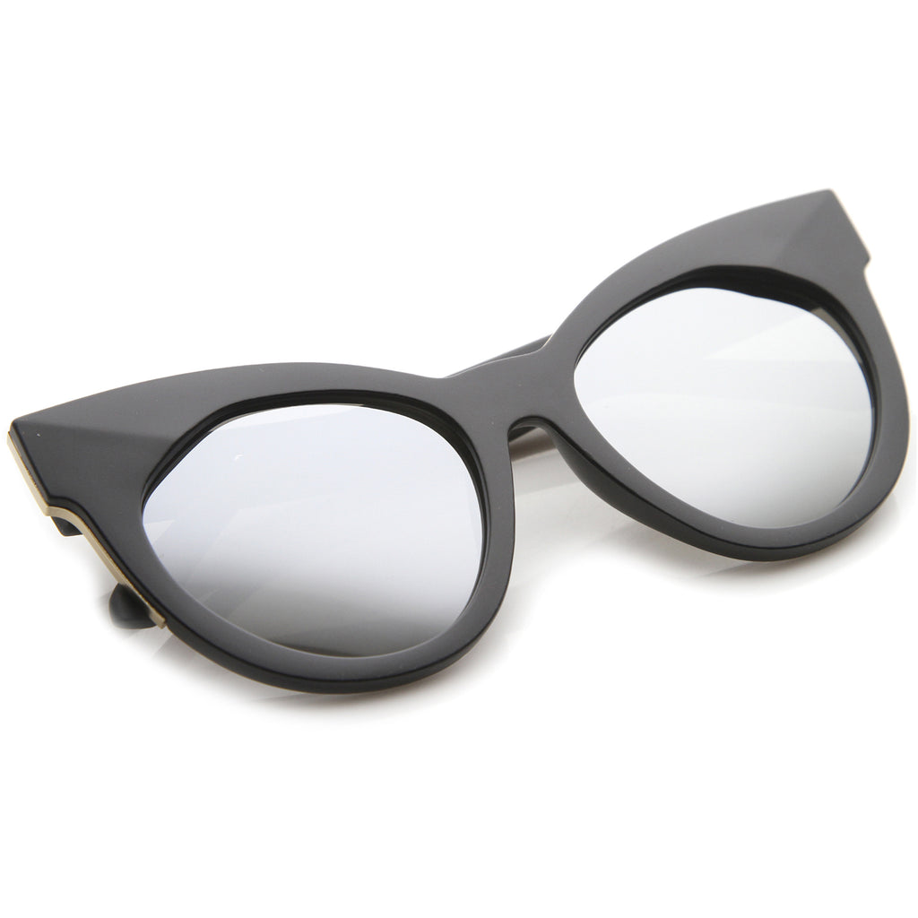 Black / Silver Mirror