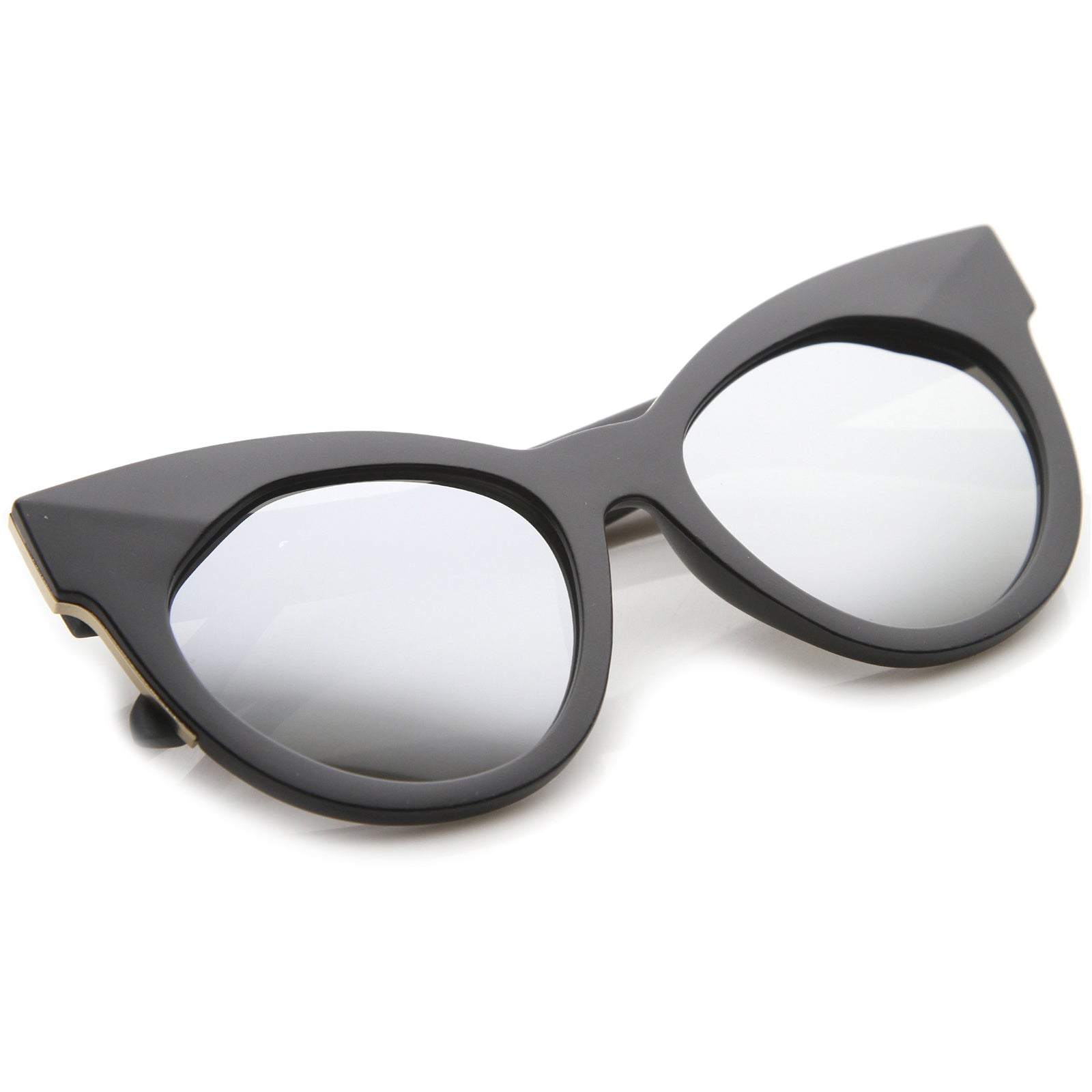 Black / Silver Mirror