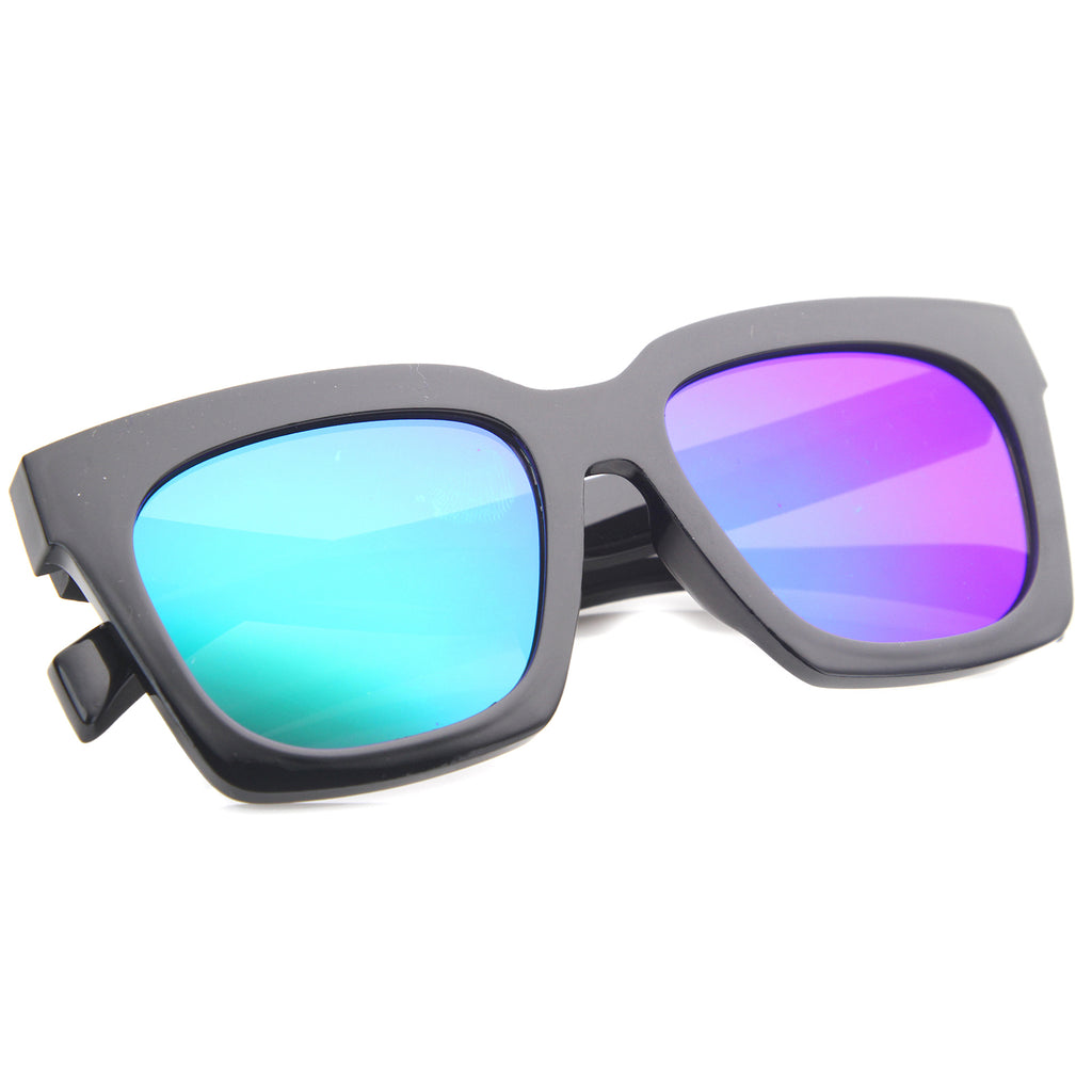 Black / Violet Mirror