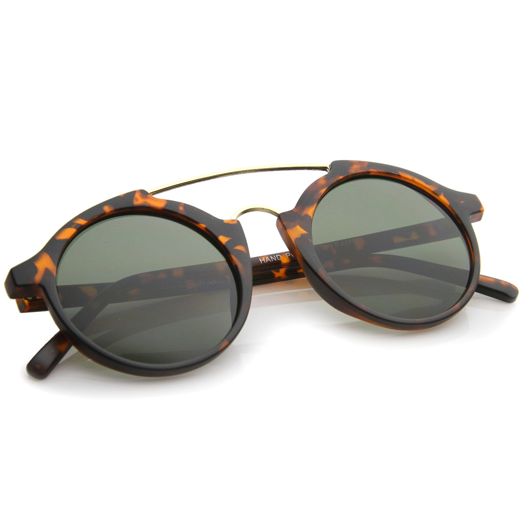 Matte Tortoise / Green