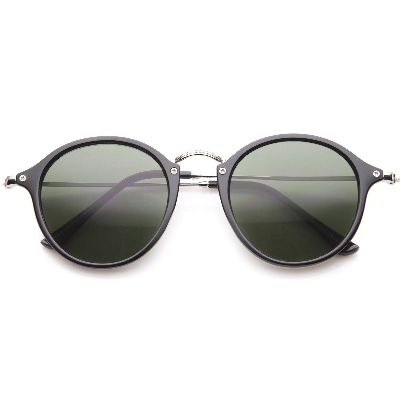 Black-Silver / Green