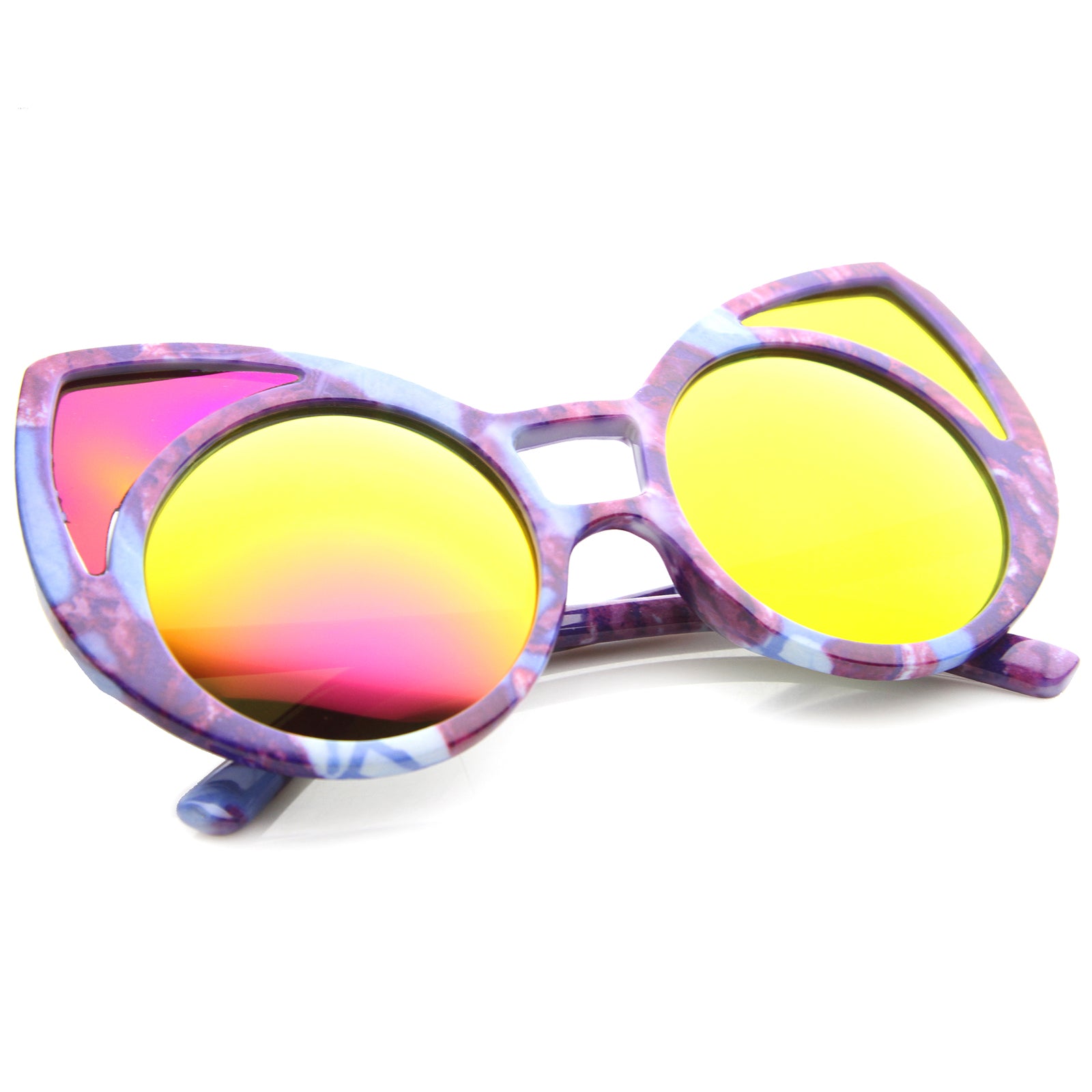 Purple-Blue / Magenta Mirror