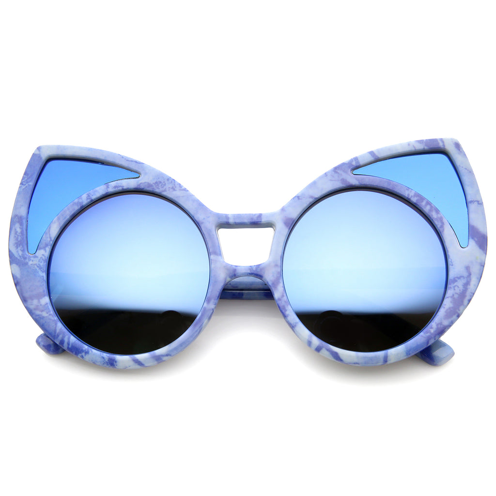 Blue-White / Blue Mirror