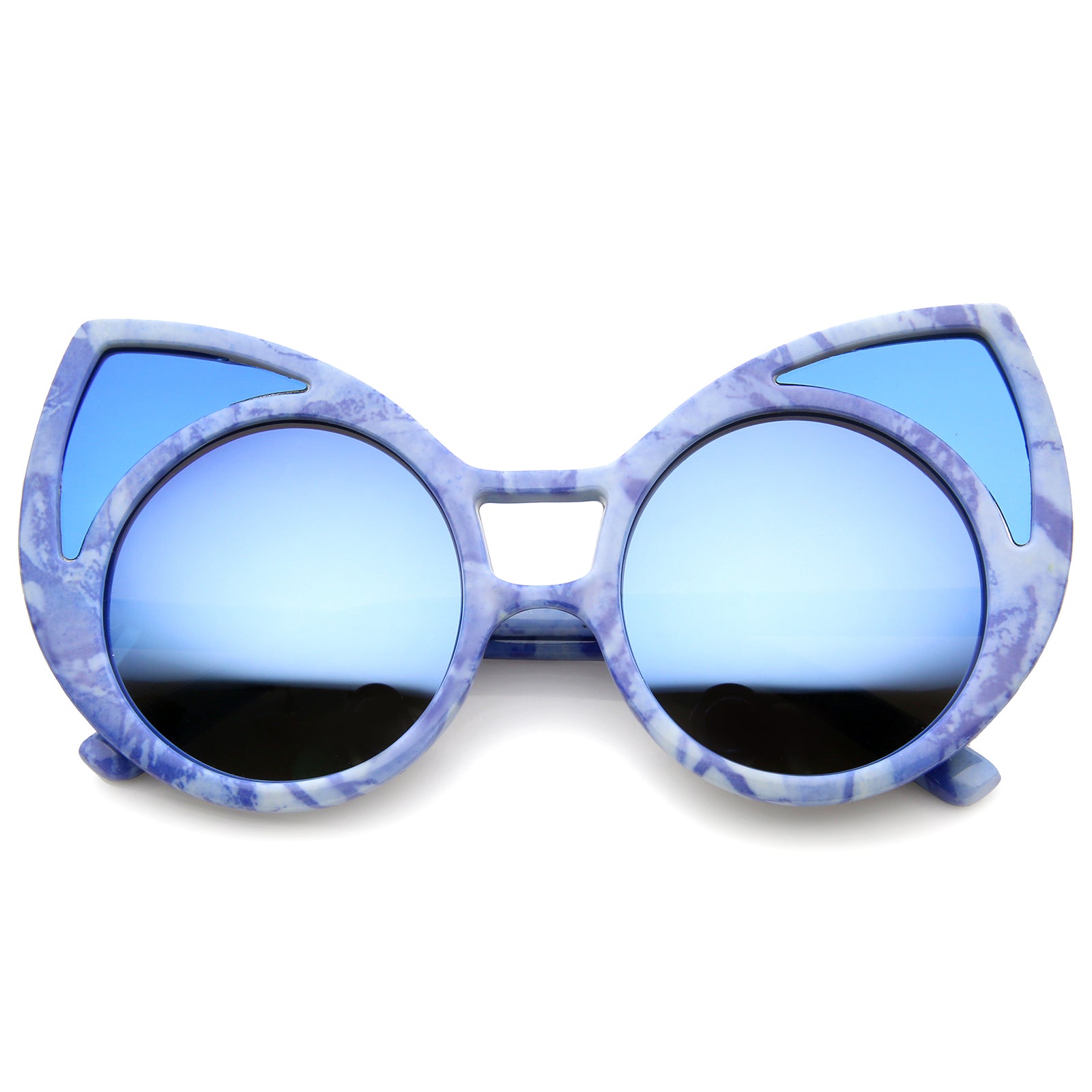 Blue-White / Blue Mirror