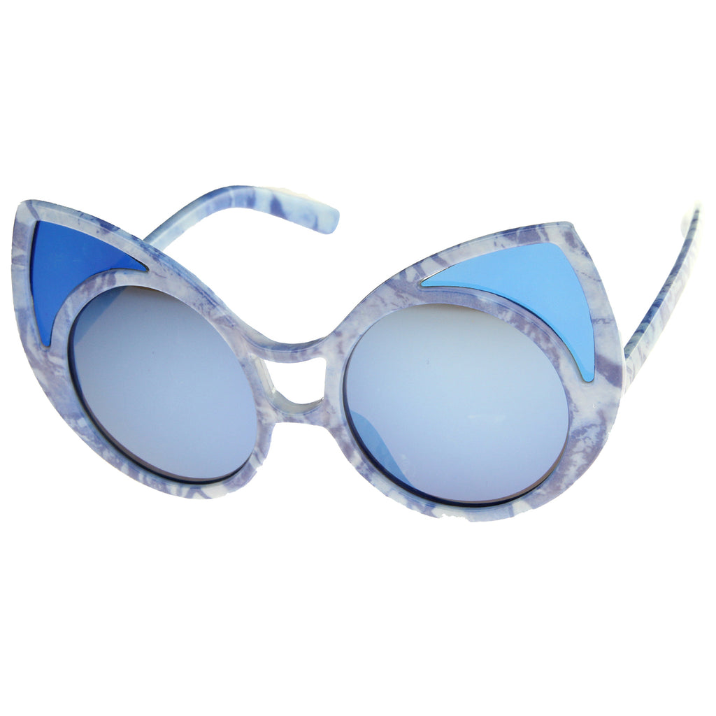 Blue-White / Blue Mirror