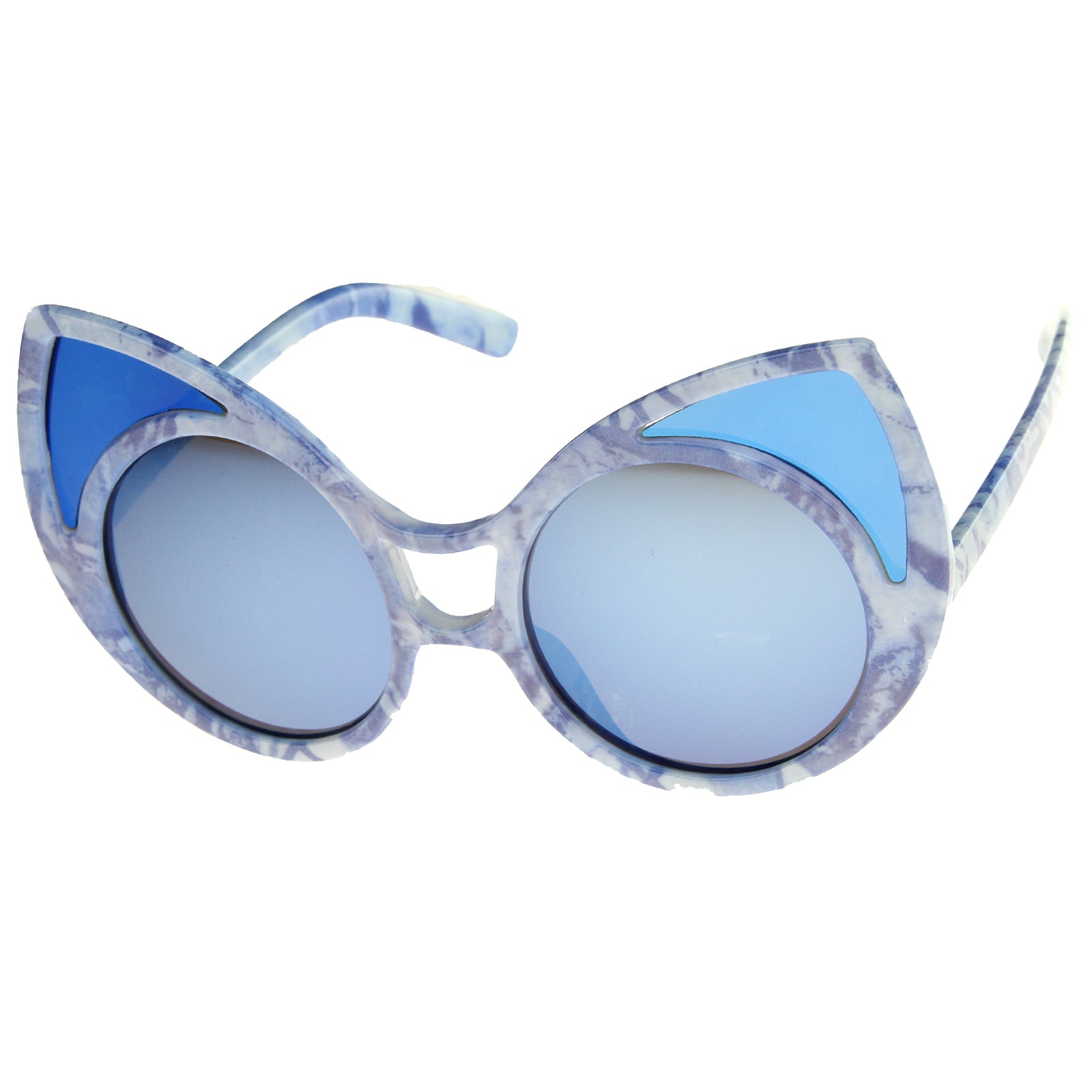 Blue-White / Blue Mirror