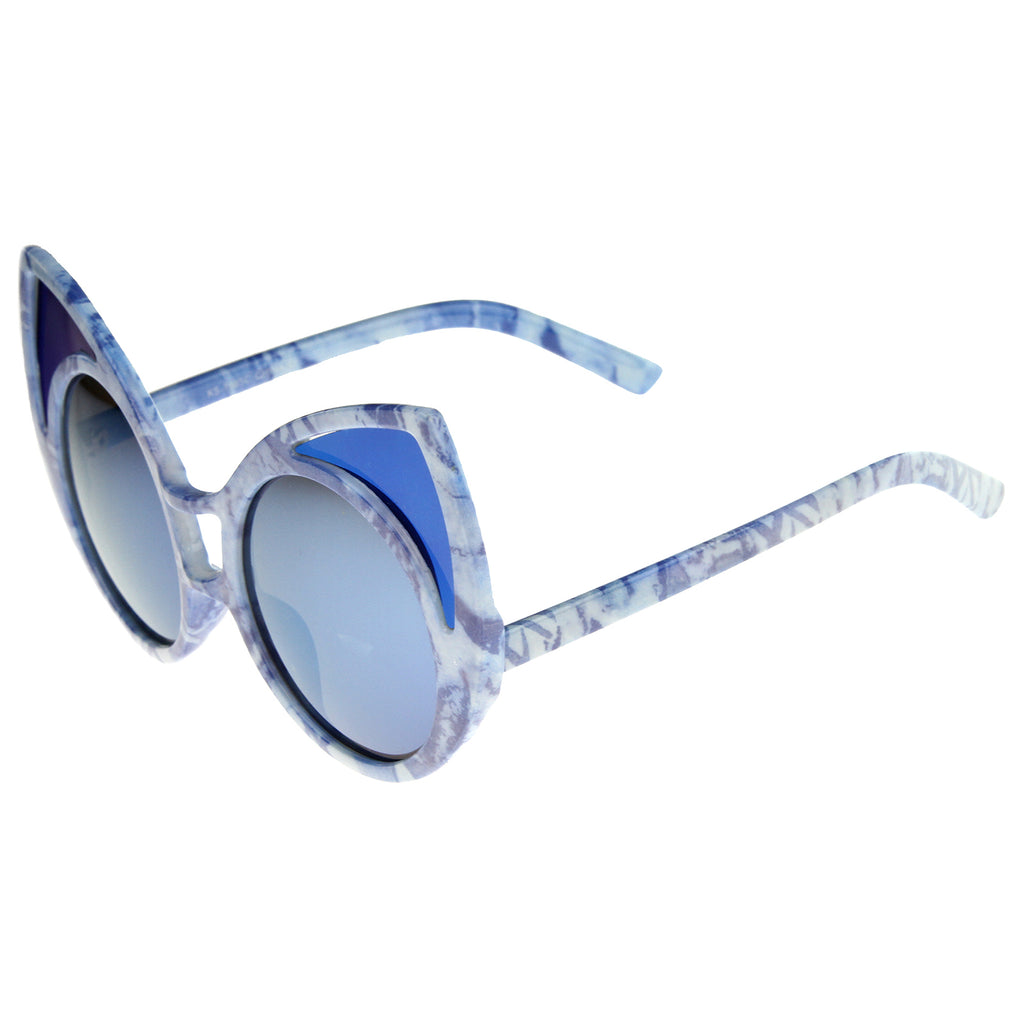 Blue-White / Blue Mirror