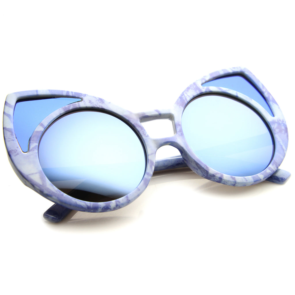 Blue-White / Blue Mirror
