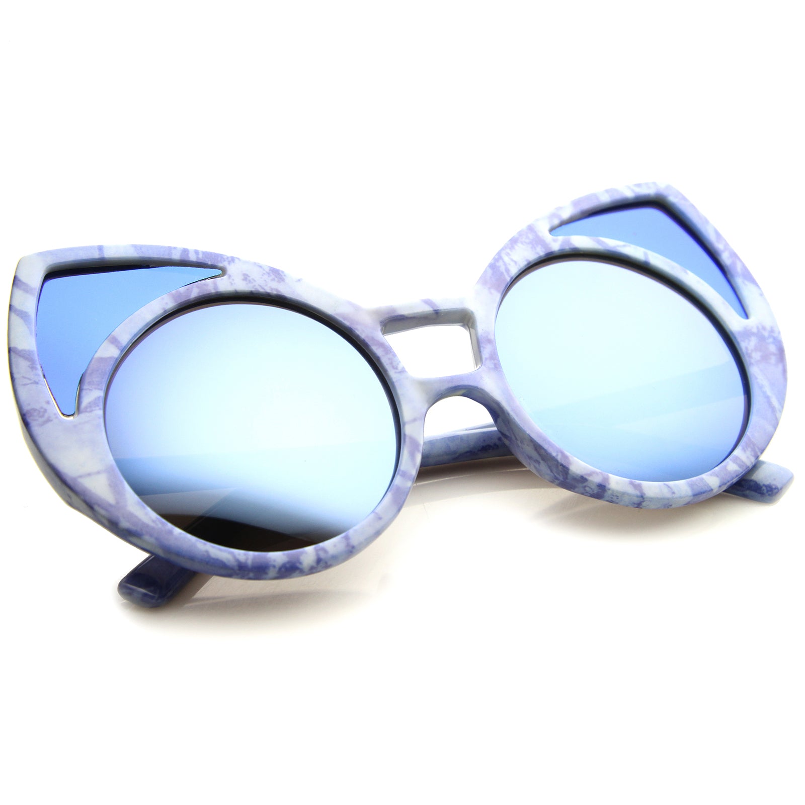 Blue-White / Blue Mirror
