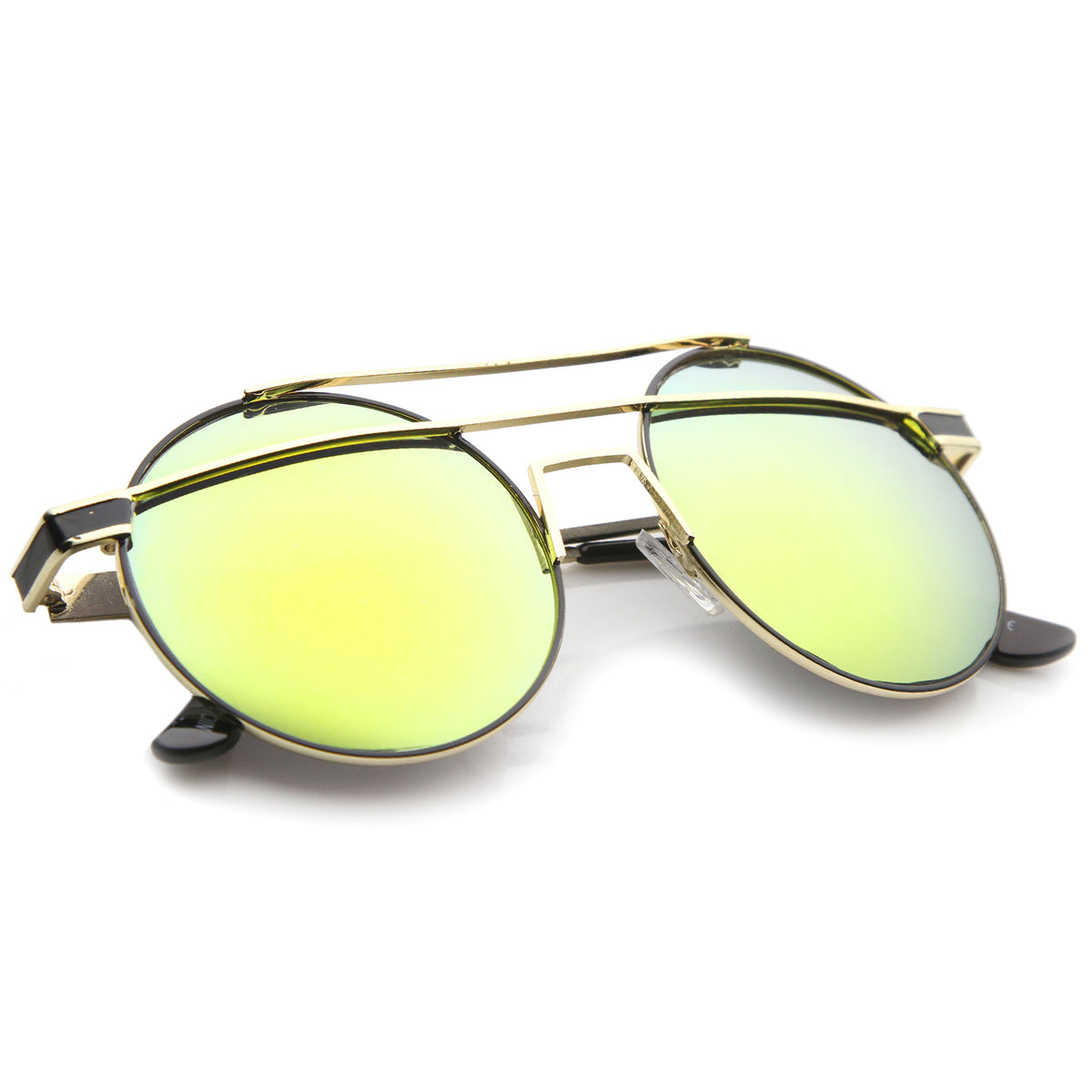 Gold-Black / Yellow Mirror