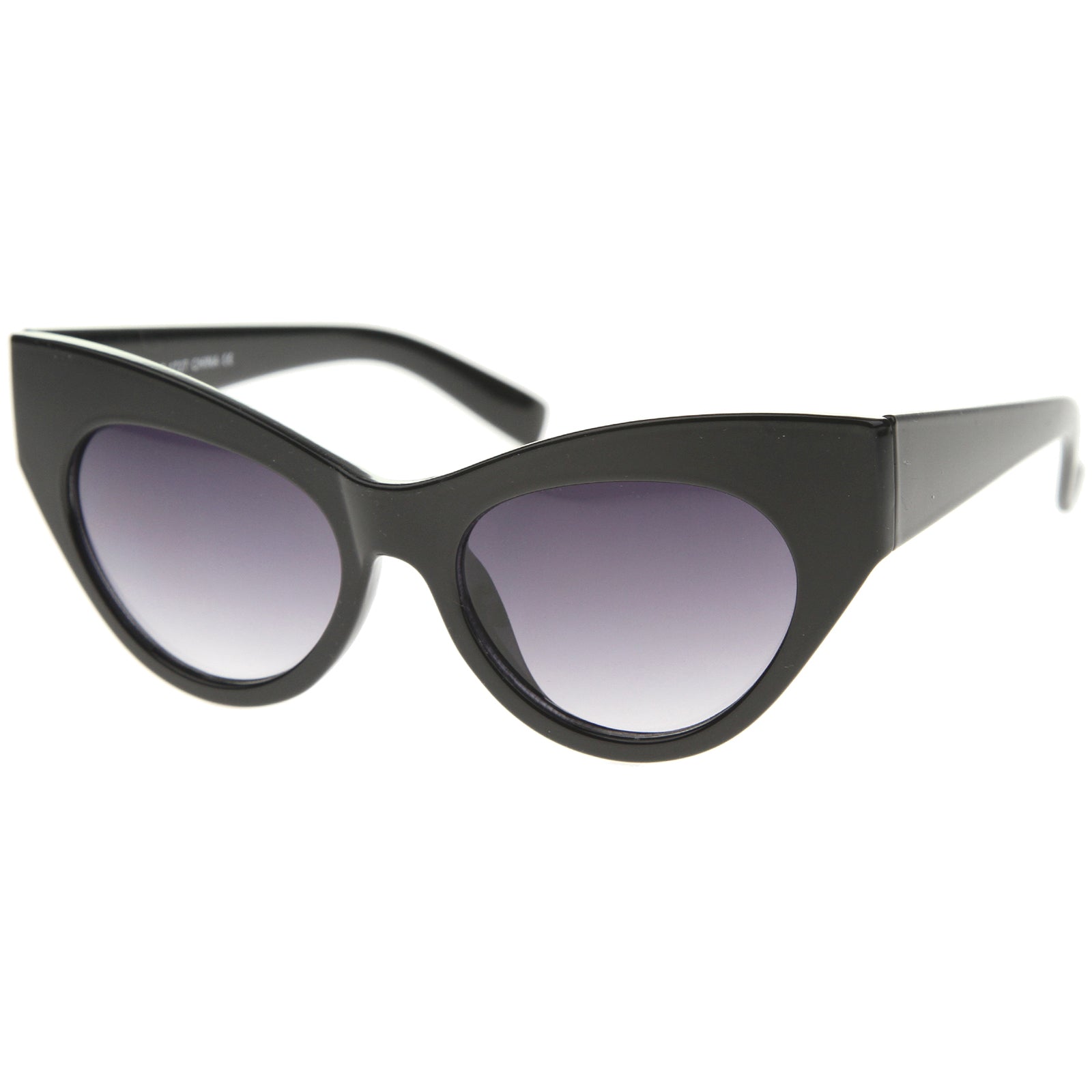 Shiny Black / Lavender