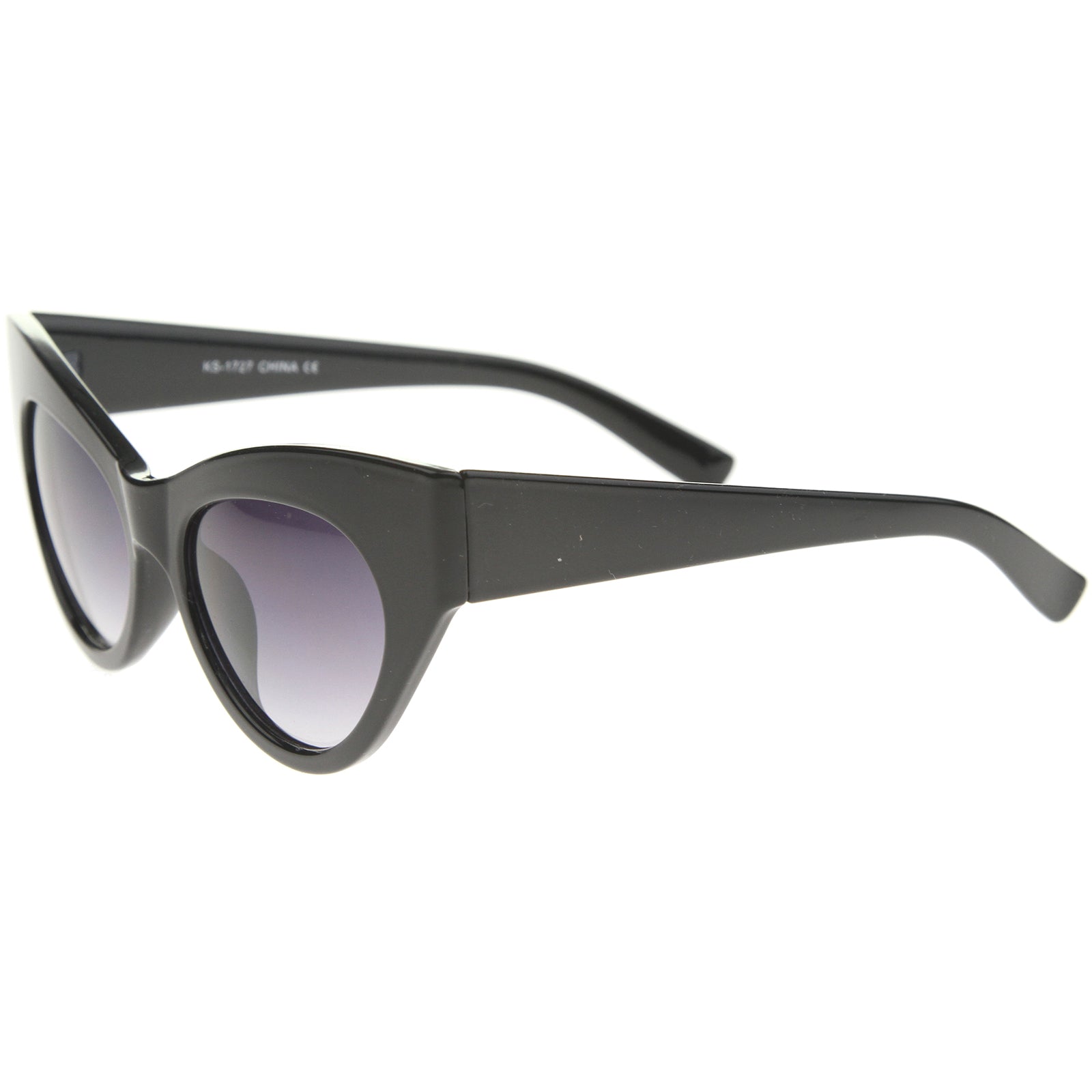 Shiny Black / Lavender
