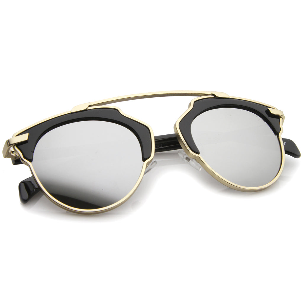 Black-Gold / Silver Mirror