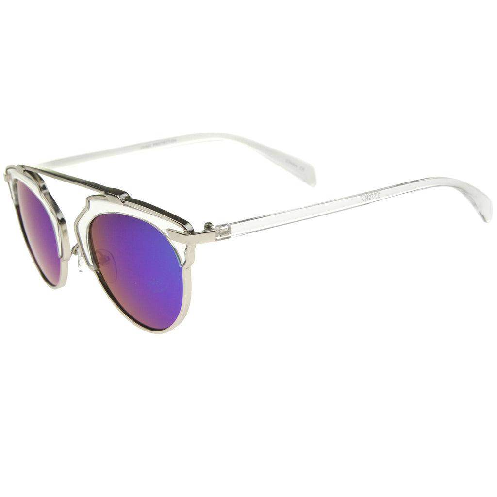 Clear-Silver / Green Mirror