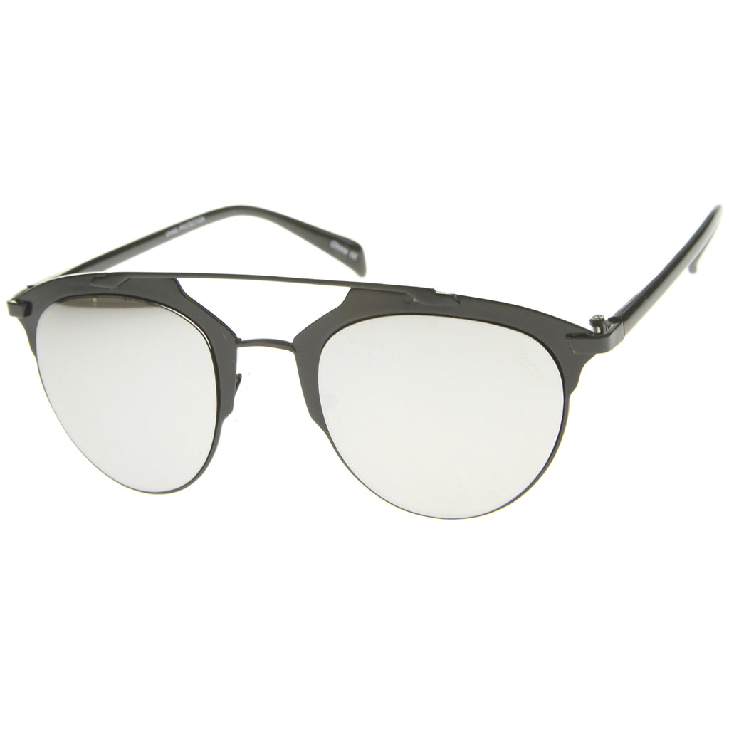 Black-Black / Silver Mirror