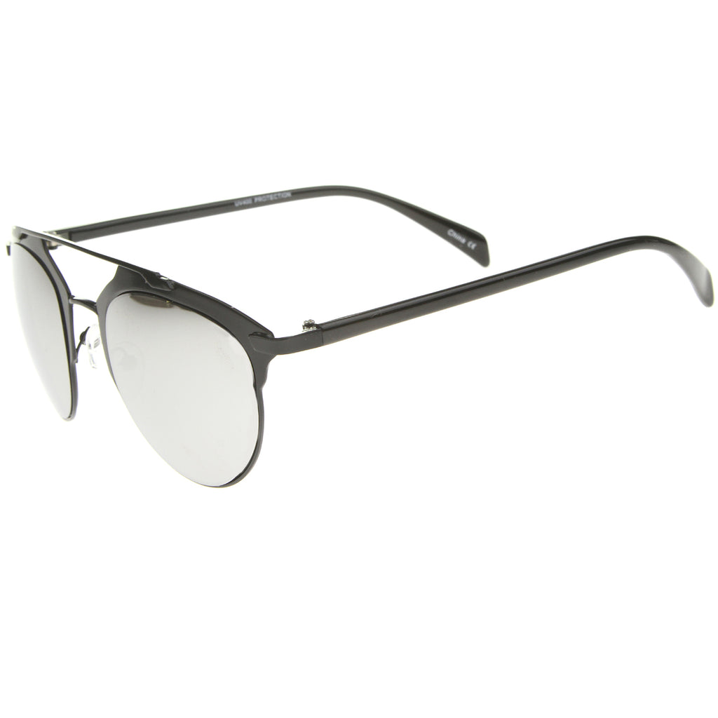 Black-Black / Silver Mirror