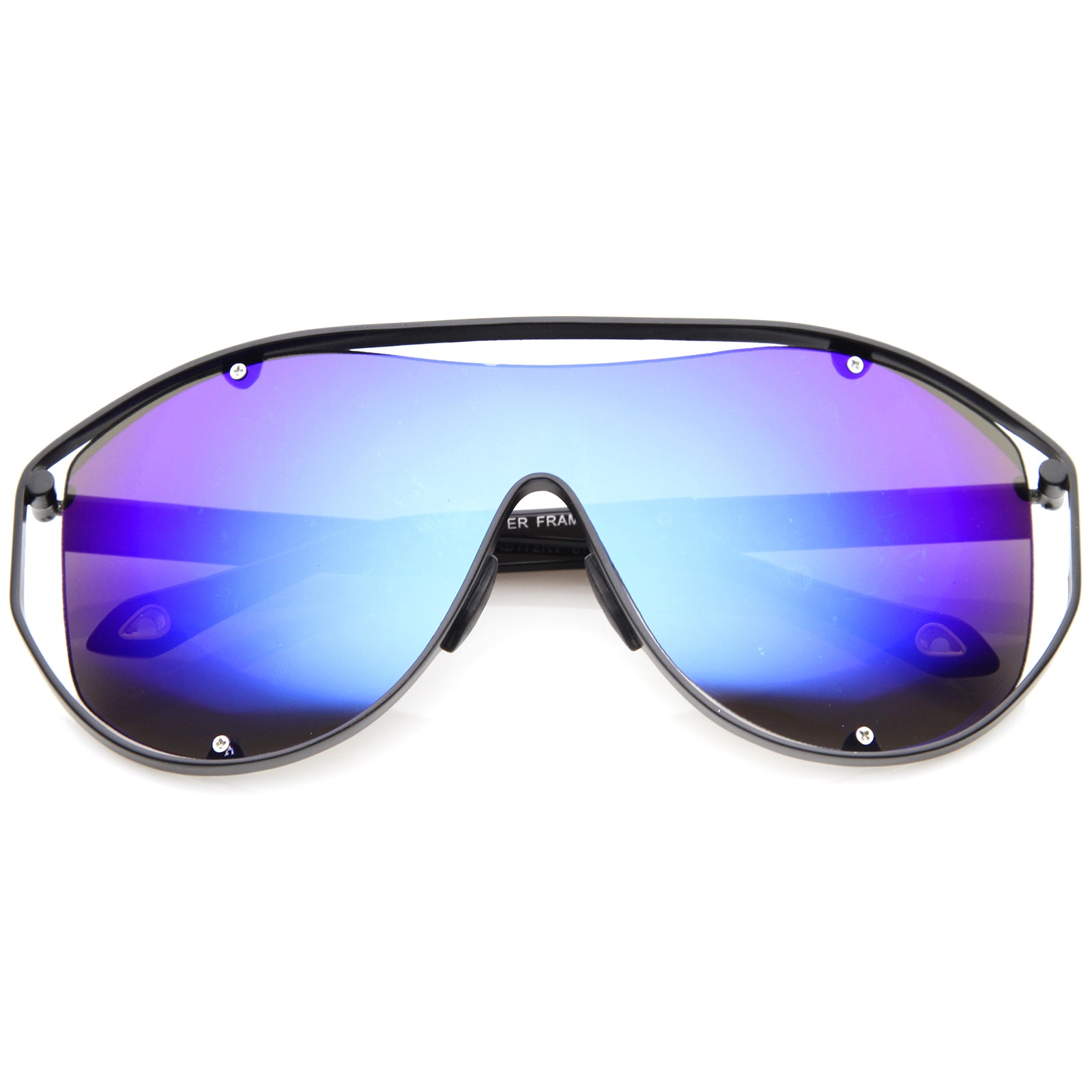 Black / Blue Mirror