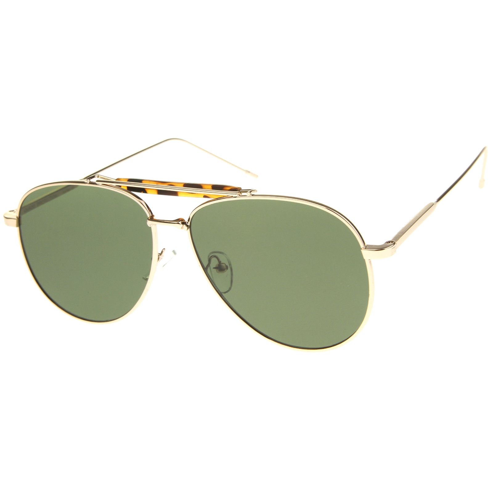 Gold-Tortoise / Green
