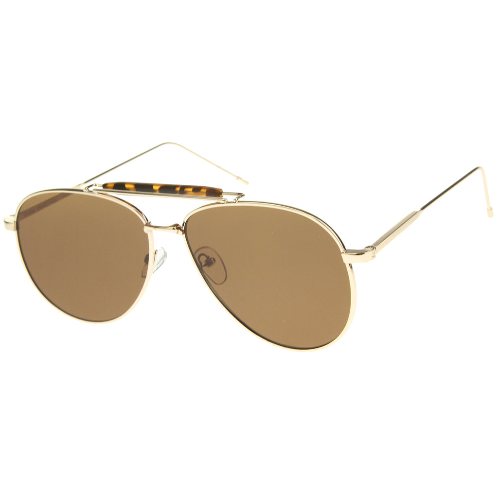 Gold-Tortoise / Brown