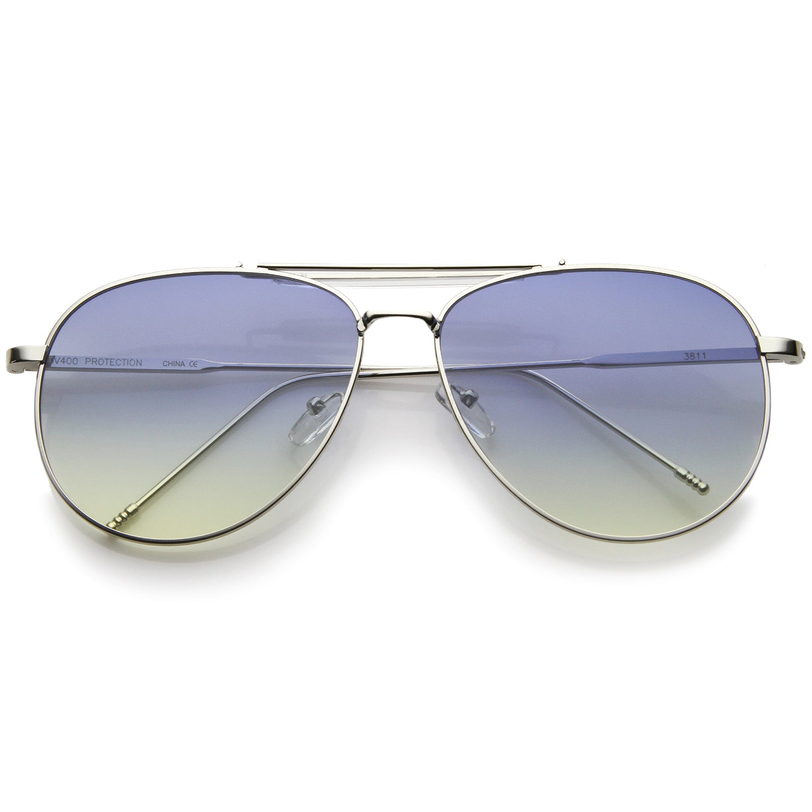 Silver-Clear / Blue-Yellow