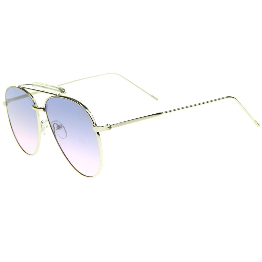 Silver-Clear / Purple-Pink