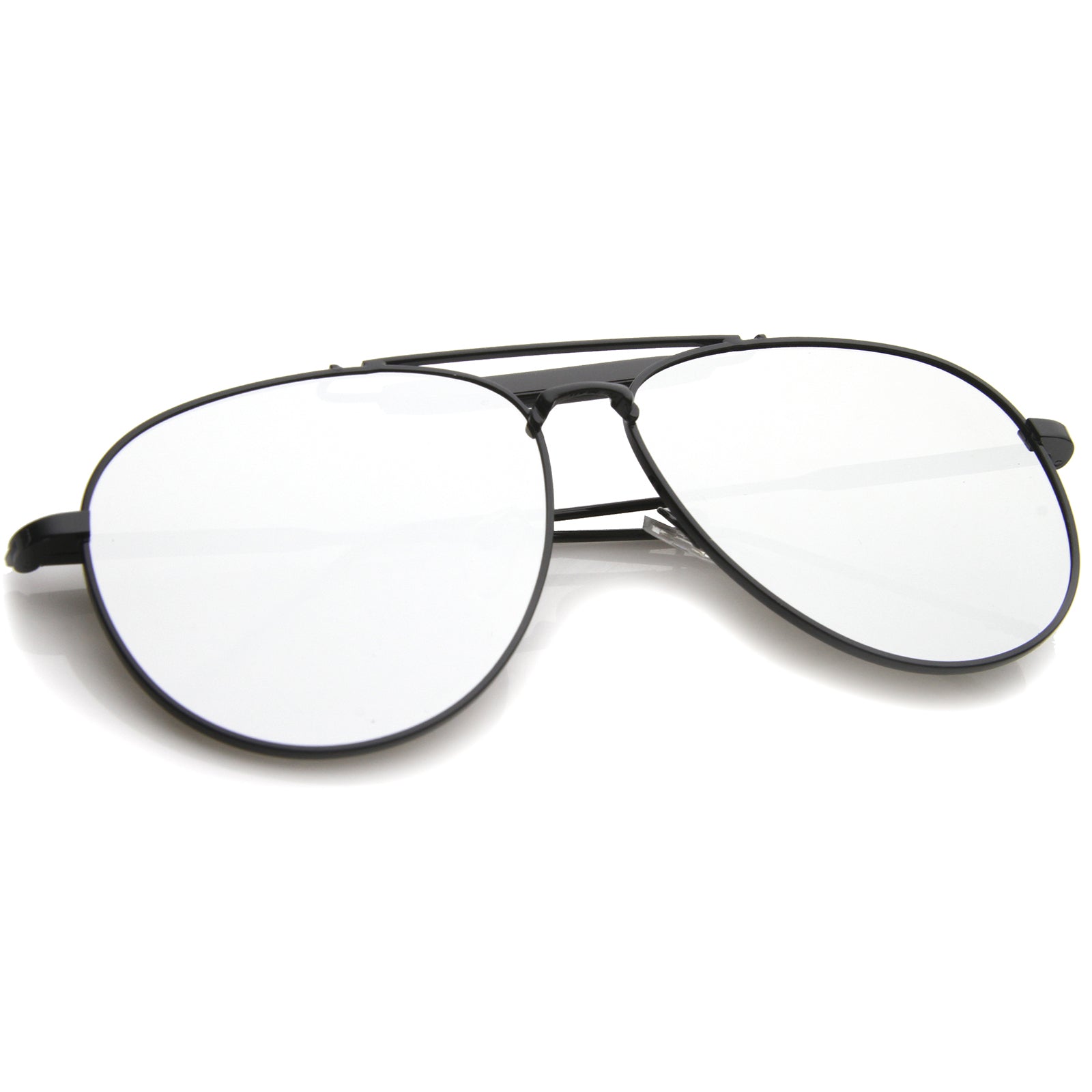 Black-Black / Silver Mirror