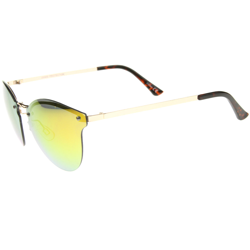 Gold-Tortoise / Yellow-Orange Mirror