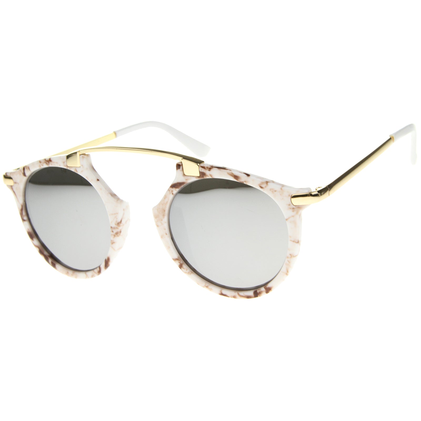 White-Gold / Silver Mirror
