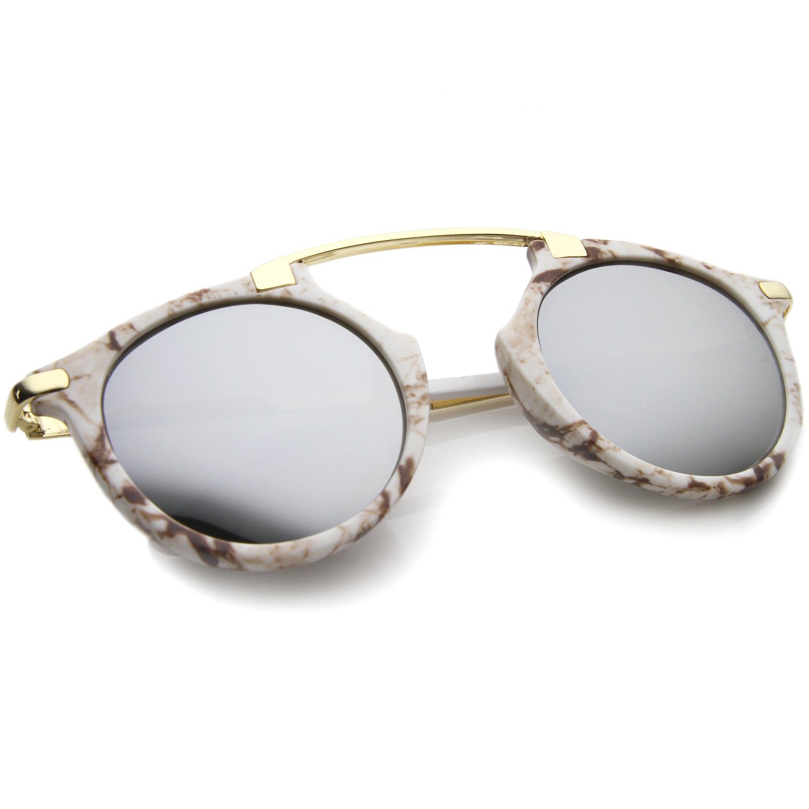 White-Gold / Silver Mirror