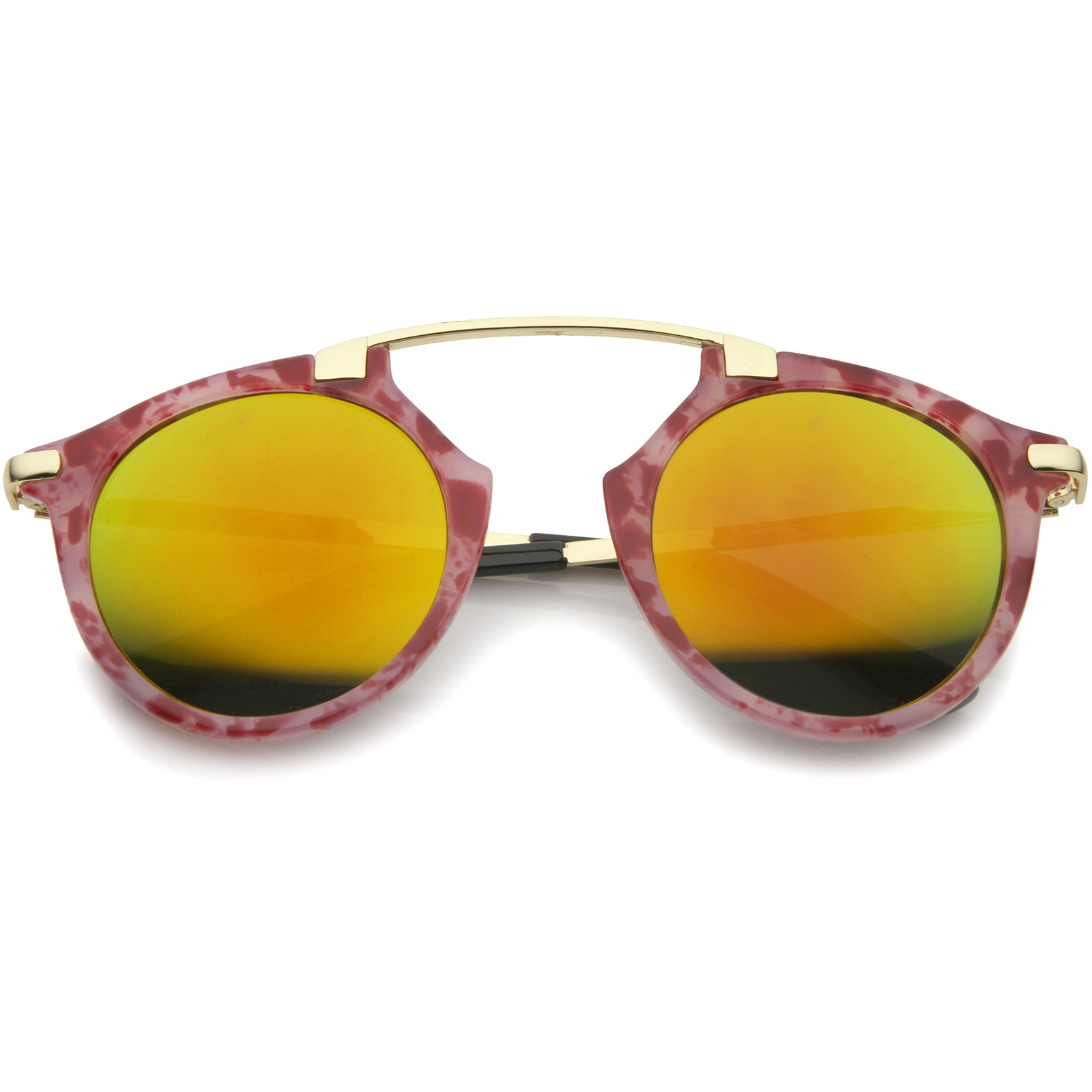 Pink-Gold / Orange Mirror